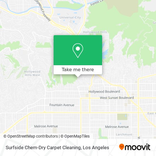 Surfside Chem-Dry Carpet Cleaning map
