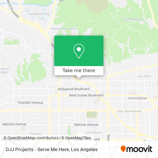 DJJ Projects - Serve Me Here map