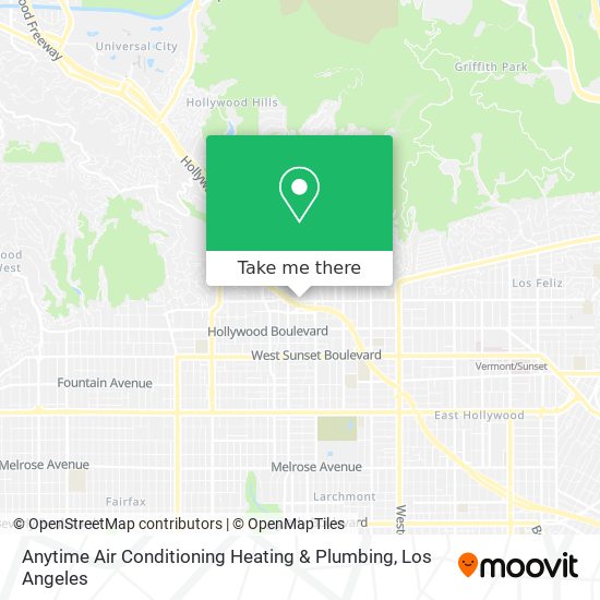 Anytime Air Conditioning Heating & Plumbing map