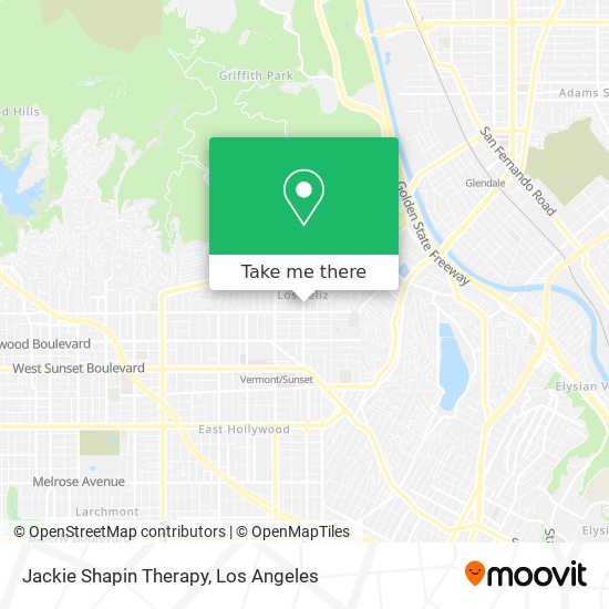 Jackie Shapin Therapy map