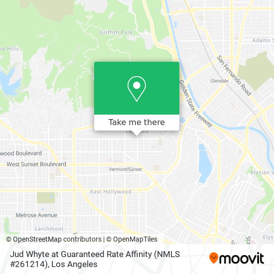 Jud Whyte at Guaranteed Rate Affinity (NMLS #261214) map