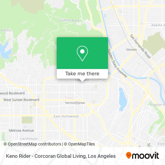 Keno Rider - Corcoran Global Living map
