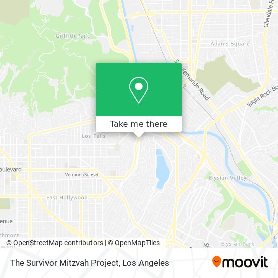 Mapa de The Survivor Mitzvah Project