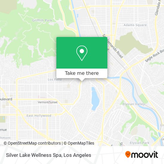 Silver Lake Wellness Spa map