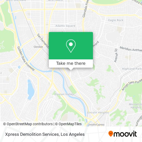 Xpress Demolition Services map