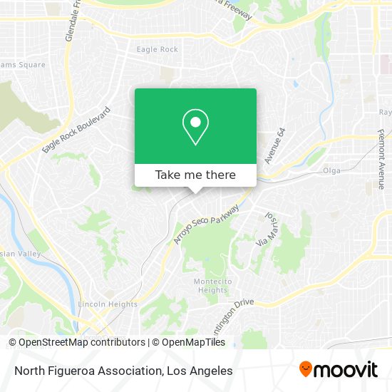 North Figueroa Association map