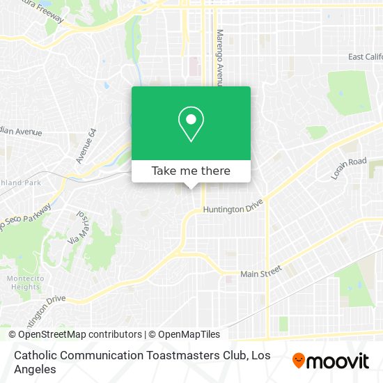 Catholic Communication Toastmasters Club map