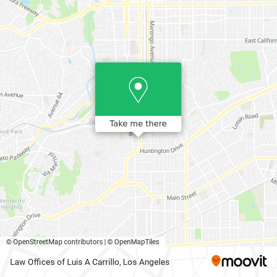 Law Offices of Luis A Carrillo map