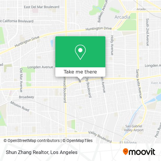 Shun Zhang Realtor map