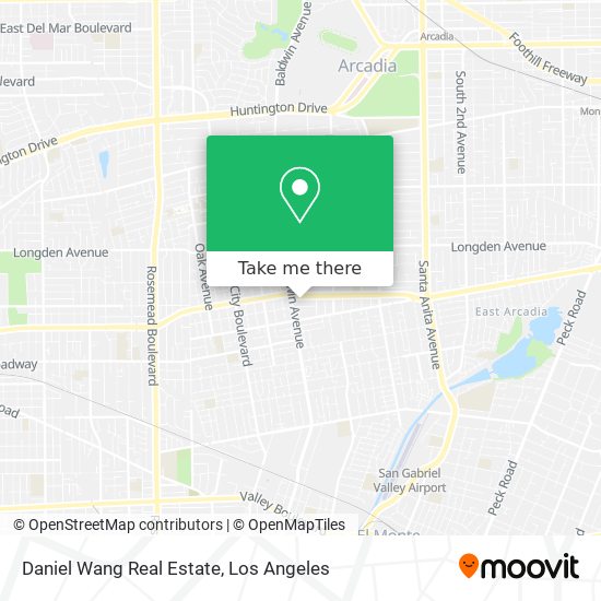 Daniel Wang Real Estate map