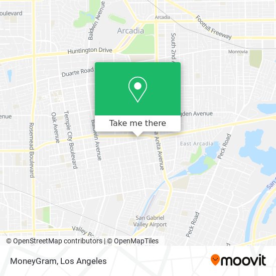 MoneyGram map