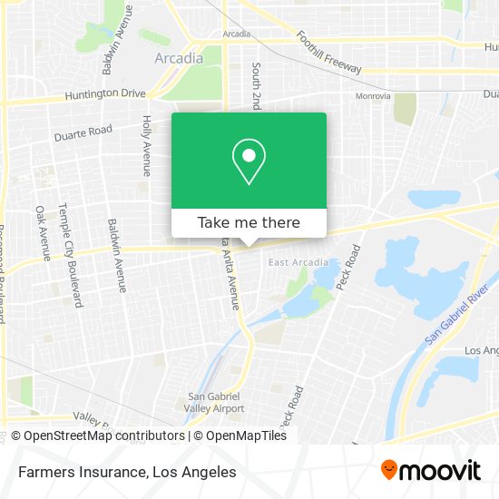 Farmers Insurance map