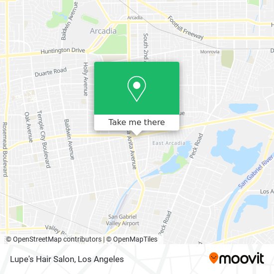 Lupe's Hair Salon map