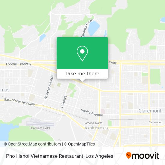 Pho Hanoi Vietnamese Restaurant map