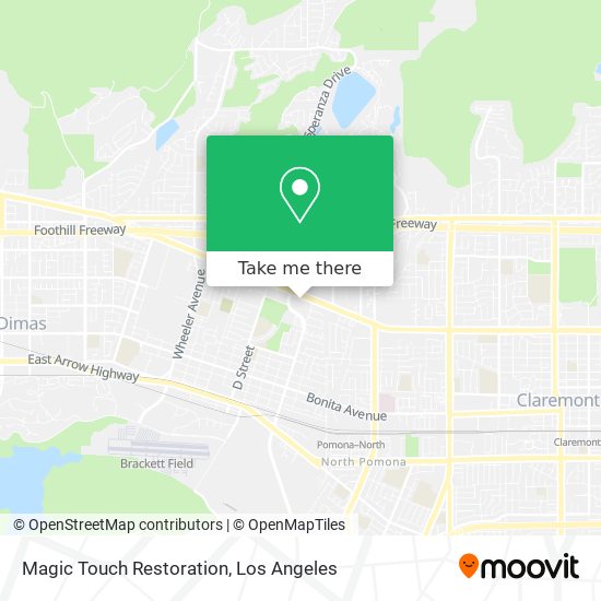 Magic Touch Restoration map