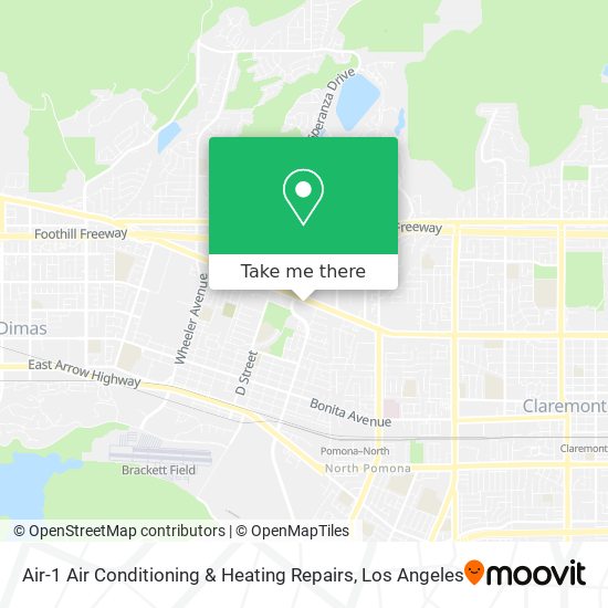 Mapa de Air-1 Air Conditioning & Heating Repairs