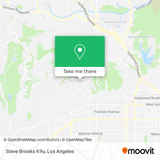 Steve Brooks K9u map