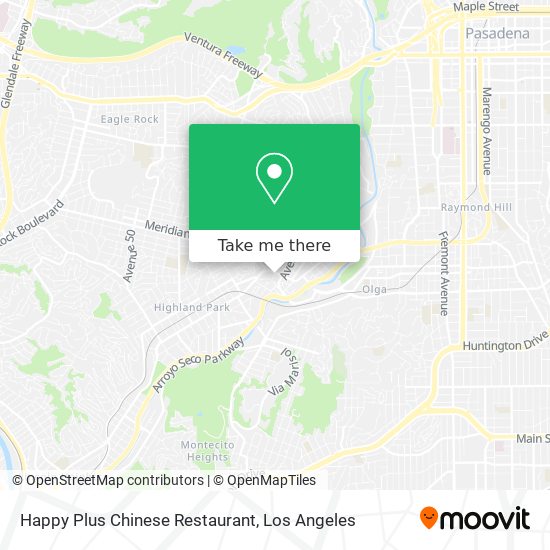 Mapa de Happy Plus Chinese Restaurant