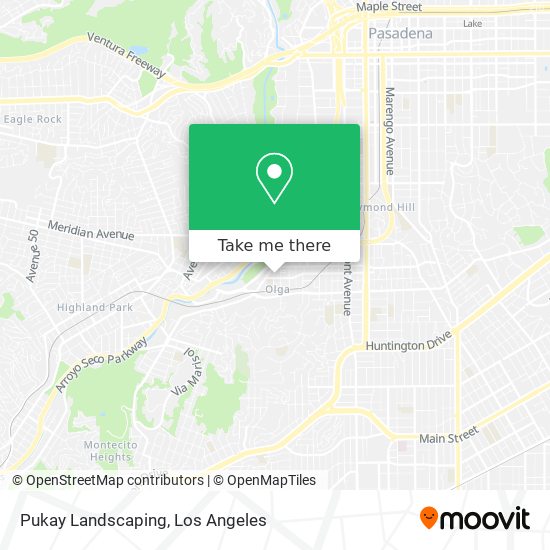 Pukay Landscaping map