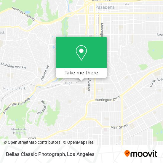 Bellas Classic Photograph map