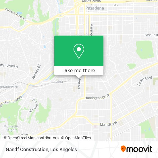 Gandf Construction map