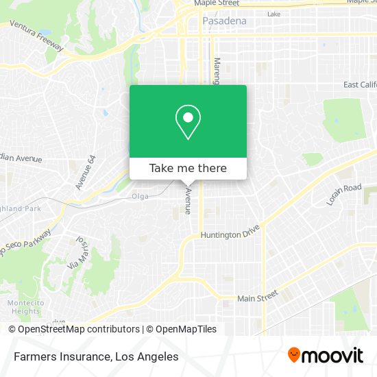 Farmers Insurance map