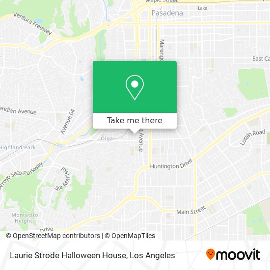 Laurie Strode Halloween House map