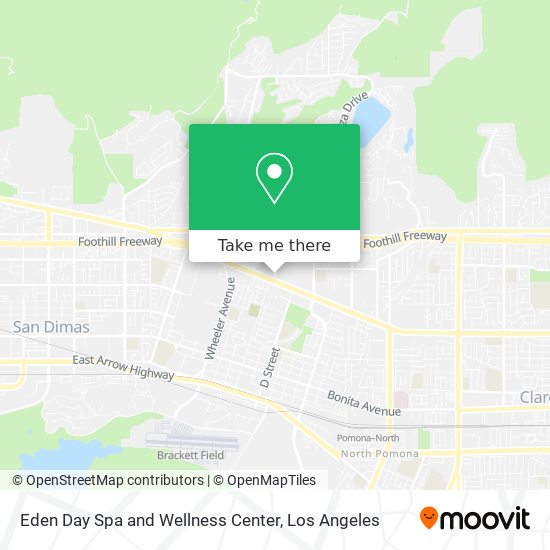 Mapa de Eden Day Spa and Wellness Center