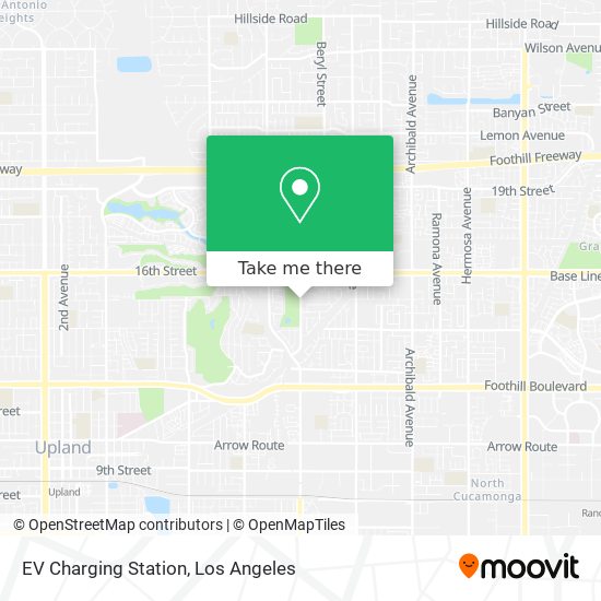 Mapa de EV Charging Station