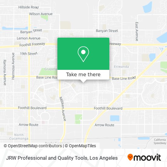 Mapa de JRW Professional and Quality Tools