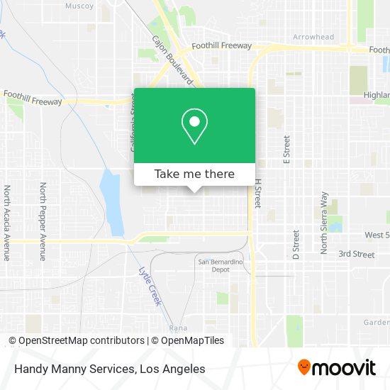 Handy Manny Services map