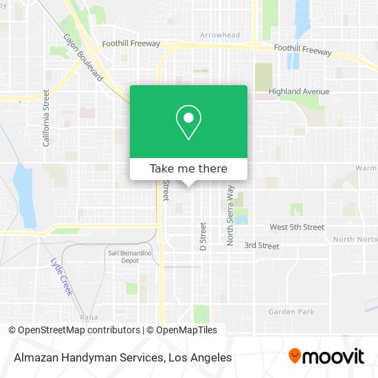 Almazan Handyman Services map