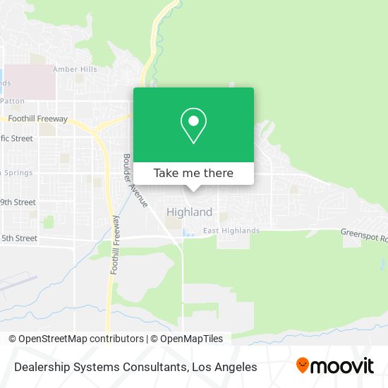 Dealership Systems Consultants map