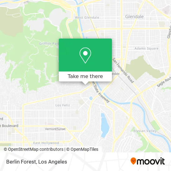 Berlin Forest map