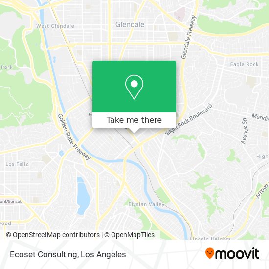 Ecoset Consulting map