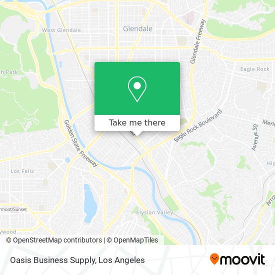 Oasis Business Supply map