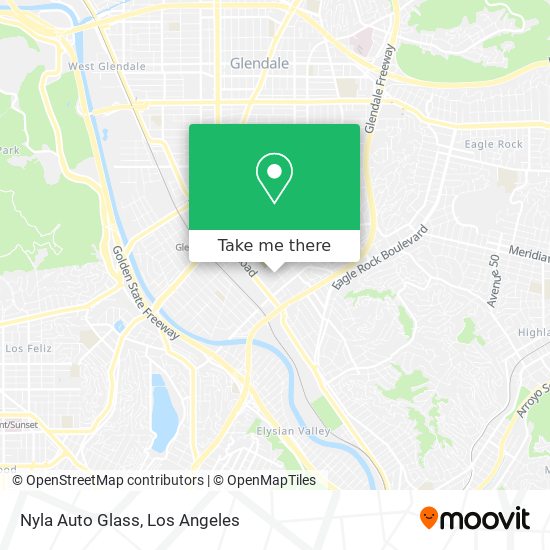 Nyla Auto Glass map