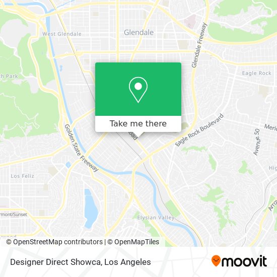 Mapa de Designer Direct Showca