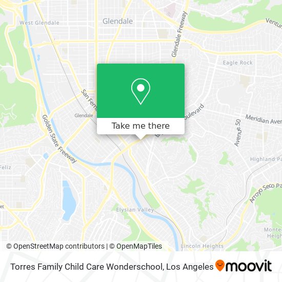 Mapa de Torres Family Child Care Wonderschool
