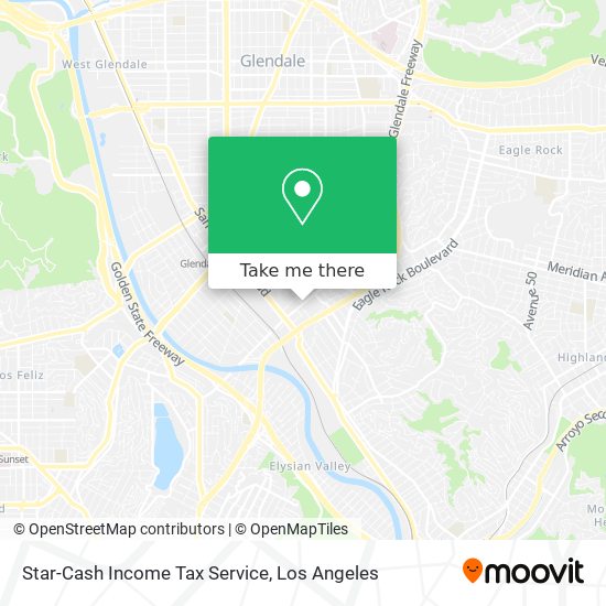 Star-Cash Income Tax Service map