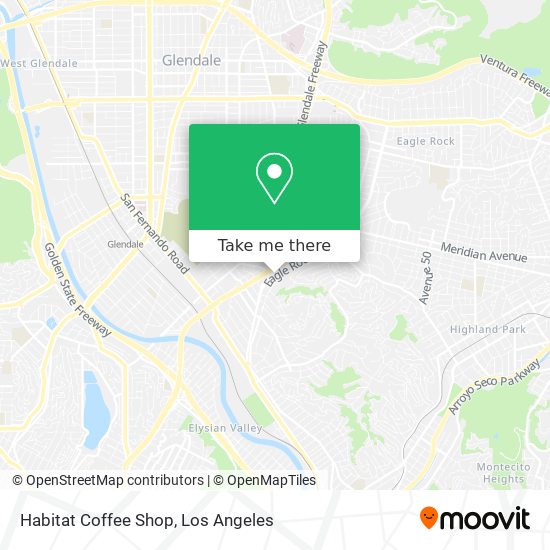 Mapa de Habitat Coffee Shop