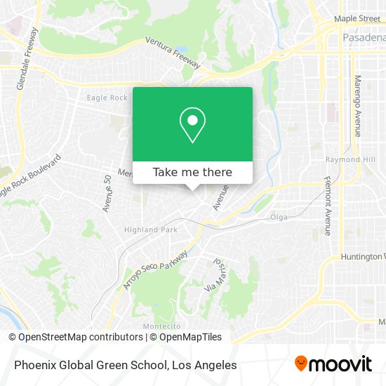 Mapa de Phoenix Global Green School