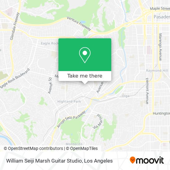 William Seiji Marsh Guitar Studio map