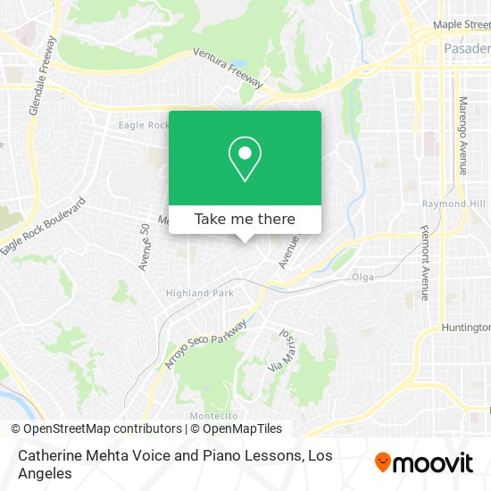 Catherine Mehta Voice and Piano Lessons map