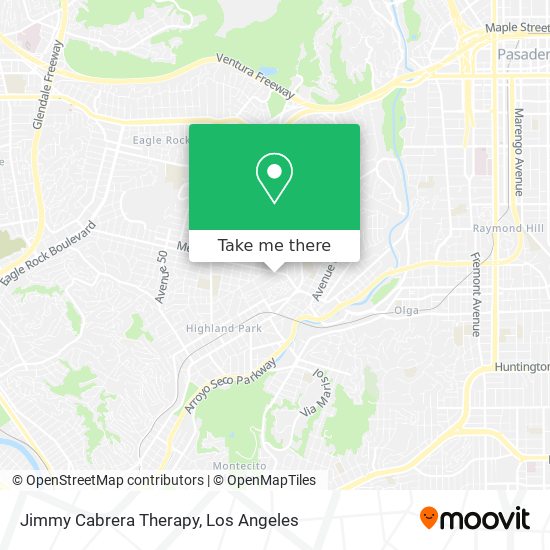 Jimmy Cabrera Therapy map