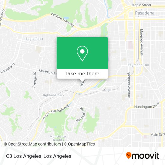 C3 Los Angeles map
