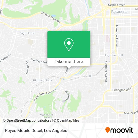 Reyes Mobile Detail map