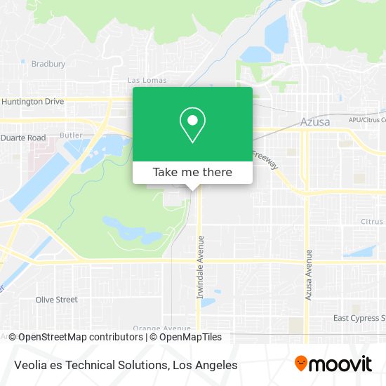 Mapa de Veolia es Technical Solutions