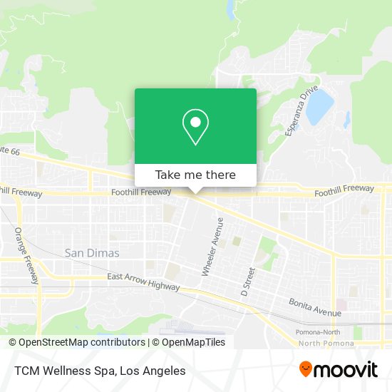 TCM Wellness Spa map