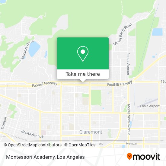 Montessori Academy map